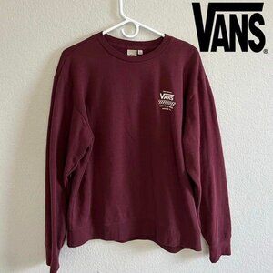 Vans women sweater burgundy